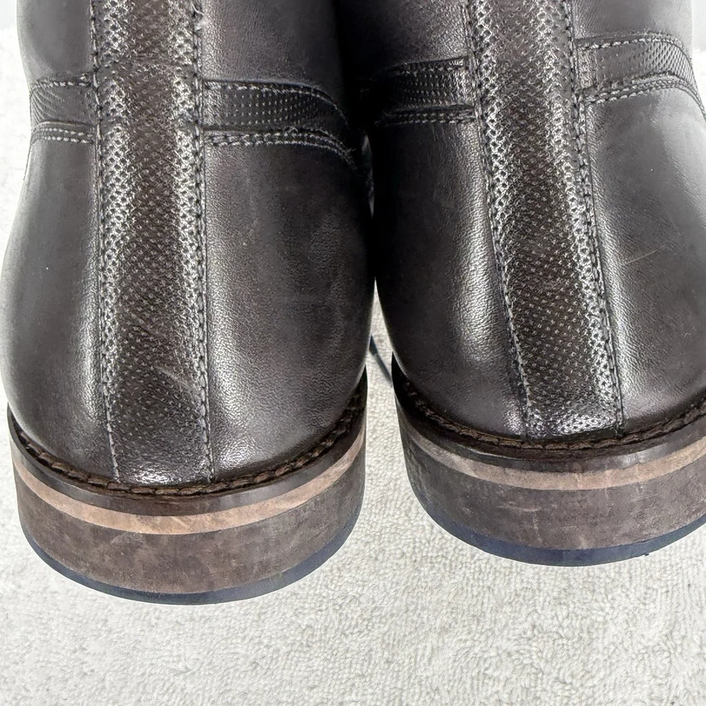 Gordon Rush Chadwick Chukka Boots Black Leather Men’s Size 11.5